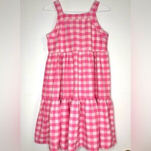 Thereabouts Girls Pink Gingham Dress - L14
